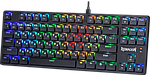 Клавиатура механическая Redragon Anubis (USB+BT+2,4Ghz, 87кл, RGB, тонкая, АКБ 1900mA)Черная