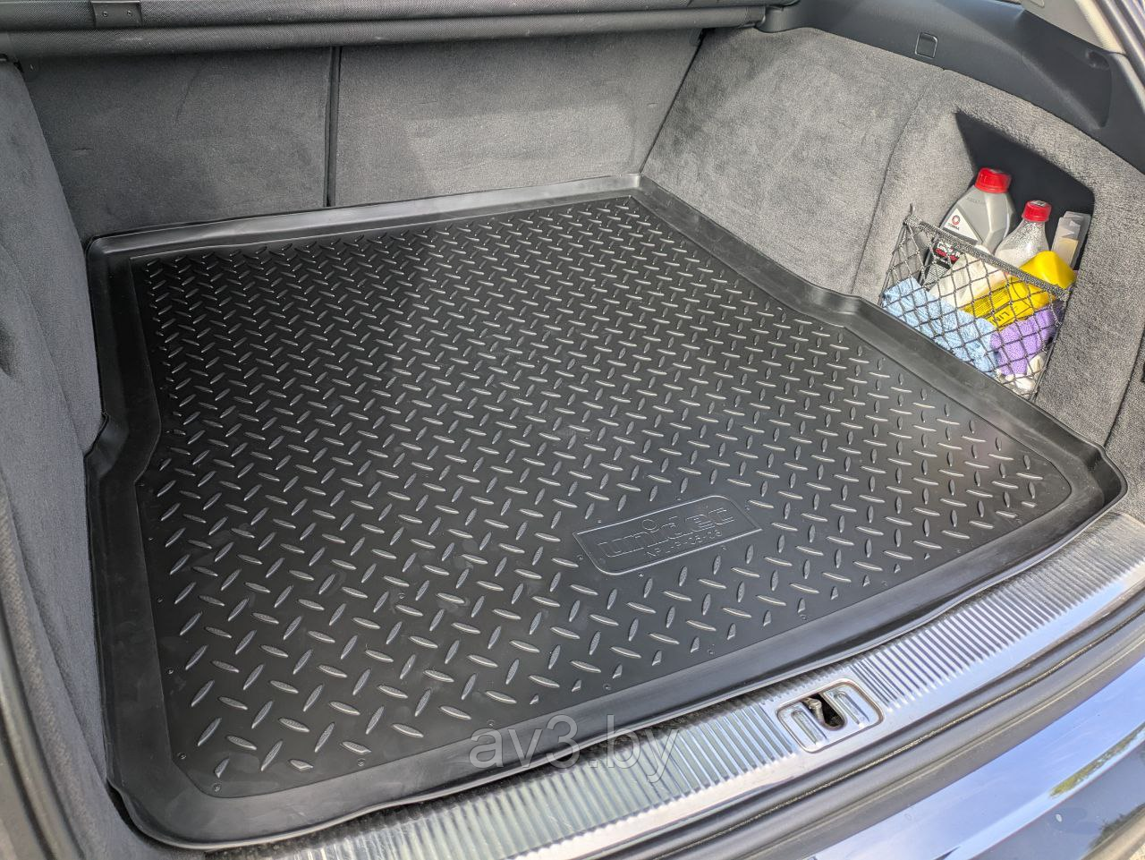 Коврик в багажник Audi A6 C6 универсал 2004-2011 / Ауди А6 С6 (Norplast)