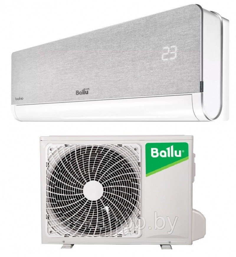 Сплит-система инверторного типа Ballu Boho DC BSNI-13HN8 комплект, трубы 1/4 +3/8