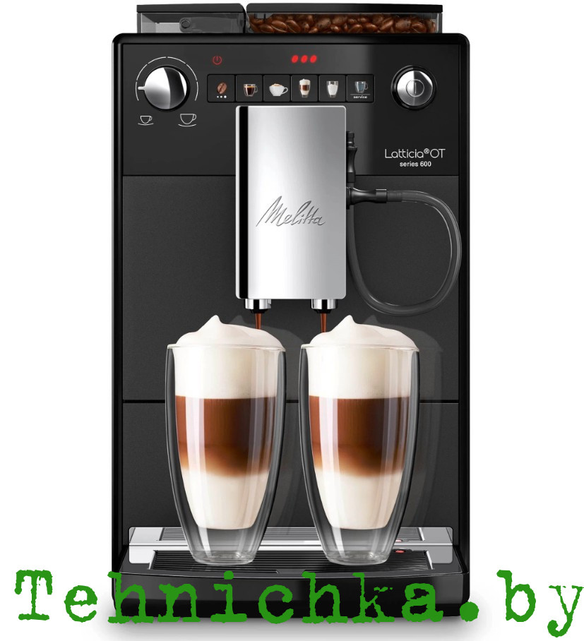 Кофемашина Melitta Latticia OT frosted black F30/0-100