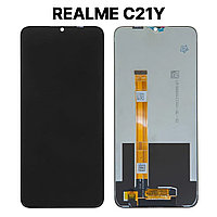 Экран для Realme C21Y c тачскрином, черный