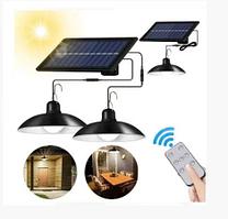 Уличный подвесной светильник на солнечной батарее Led Flood Ligjt Solar (2 шт в комплекте)
