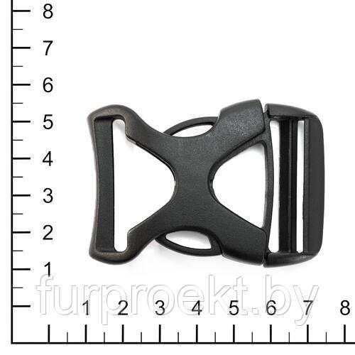 Фастекс 40 мм черный (K 0188)