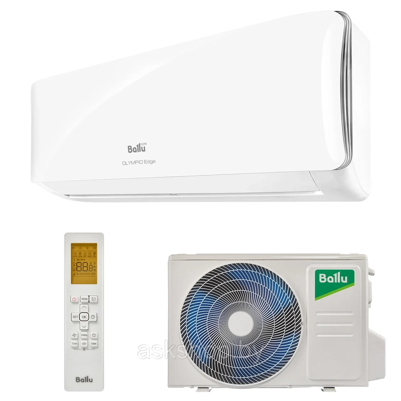 Сплит-система Ballu Olympio Edge BSO-09HN8_22Y комплект, трубы 1/4 + 3/8