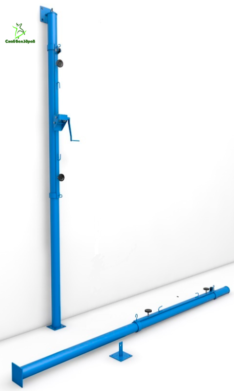 Волейбольные стойки пристенные