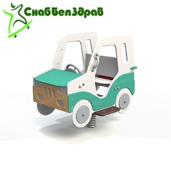 Качалка пружинная "Джип"