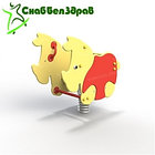 Качалка пружинная "Носорог", фото 2