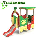 Горка "ПАРОВОЗИК", h=0,6 м, фото 5