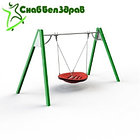 Качели на металлических стойках "Гнездо" пластиковые, фото 3