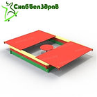 Песочница с крышкой 2.0 х 2.0 м, фото 2