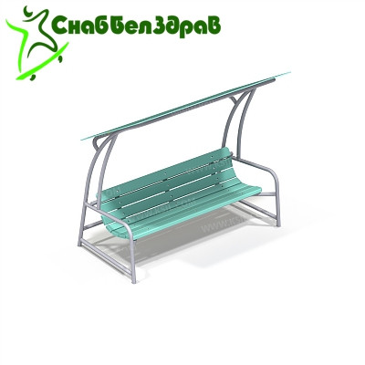 Диван с навесом