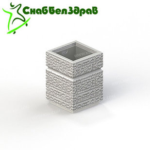 Урна железобетонная с вставкой