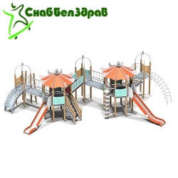 Детский игровой комплекс "Зонтики"