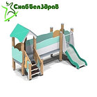 Детский игровой комплекс "Минигорка с мостиком", фото 2
