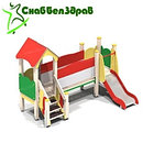 Детский игровой комплекс "Минигорка с мостиком", фото 5