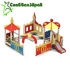 Песочный дворик с горкой "Шахматист", фото 3