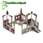 Песочный дворик с горкой "Шахматист", фото 4