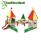 Песочный дворик с горкой "Белоснежка", фото 2
