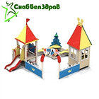 Песочный дворик с горкой "Белоснежка", фото 3