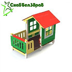 Домик-беседка с манежем, фото 5