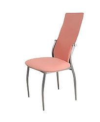 Стул "Комфорт" с утонением серебро/велюр Catania Coral