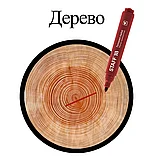 Маркер перманентный красный STAFF, круглый наконечник 3 мм, фото 10