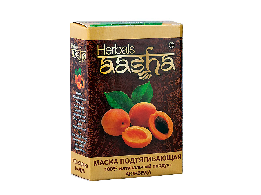 Маска для лица Подтягивающая 5х10 г саше Aasha Herbals Индия