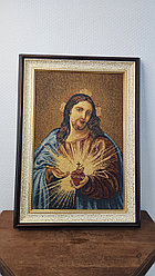 Гобелен Г3-Сердце Иисуса, 32*45 см