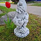 Скульптура "Гном с яблоком", фото 2