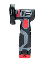 Угловая шлифмашина аккумуляторная бесщеточная ProfiPower BL-164 (16 В, диск 76 мм, 2 АКБ 2 А/ч, кейс) E0245, фото 2