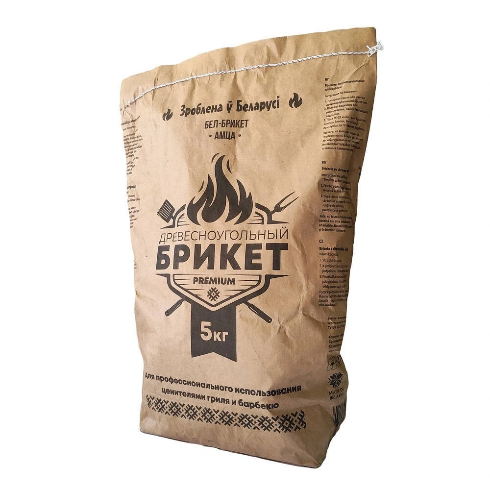 Брикеты древесноугольные 5 кг, РБ