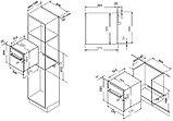 Духовой шкаф Evelux EO 622 EB, фото 2