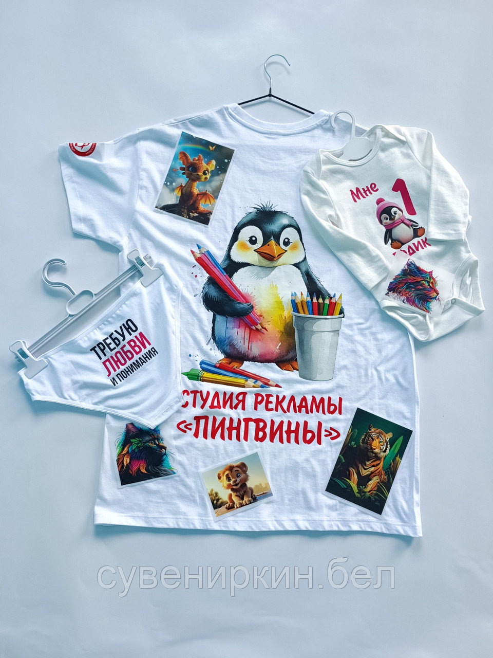 Печать на майки DTF термостикеры