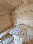 Баня Квадро-бочка BADEFASS 6,0 м на 3 пом., фото 4
