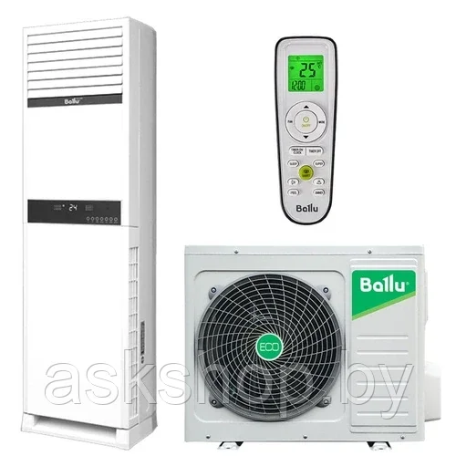 Сплит-система колонного типа Ballu Floor Standing BFS-48HN1 комплект, трубы 3/8 + 3/4