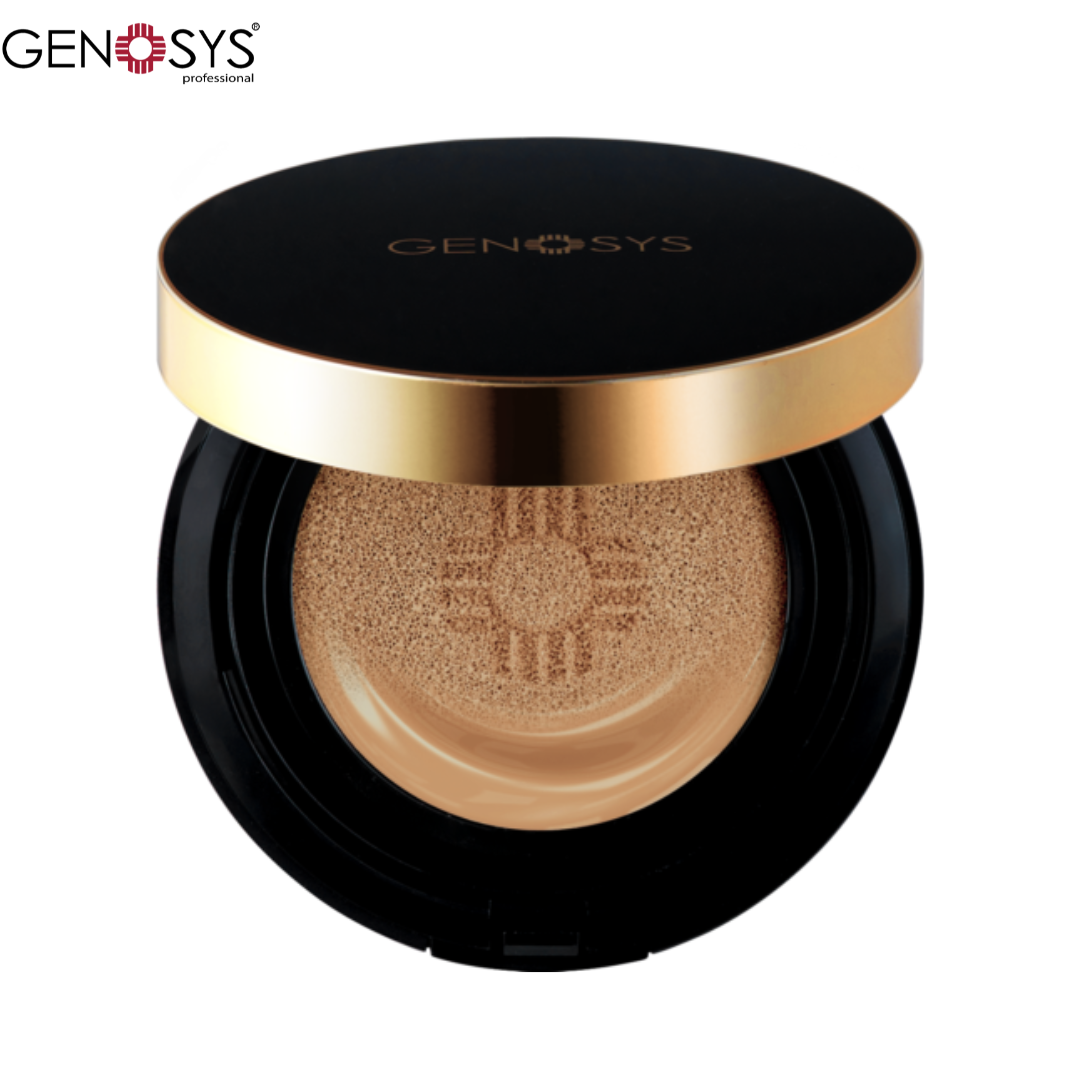 BB кушон Genosys Skin Caring Blemish Balm Cushion SPF50 Тон 02 Beige