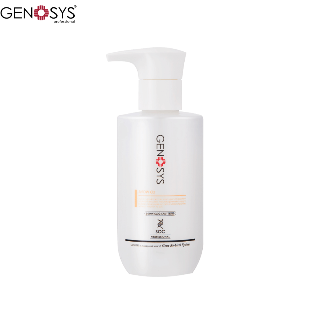 Гель Кислородный для умывания Genosys Snow O2 Gel Cleanser 180мл