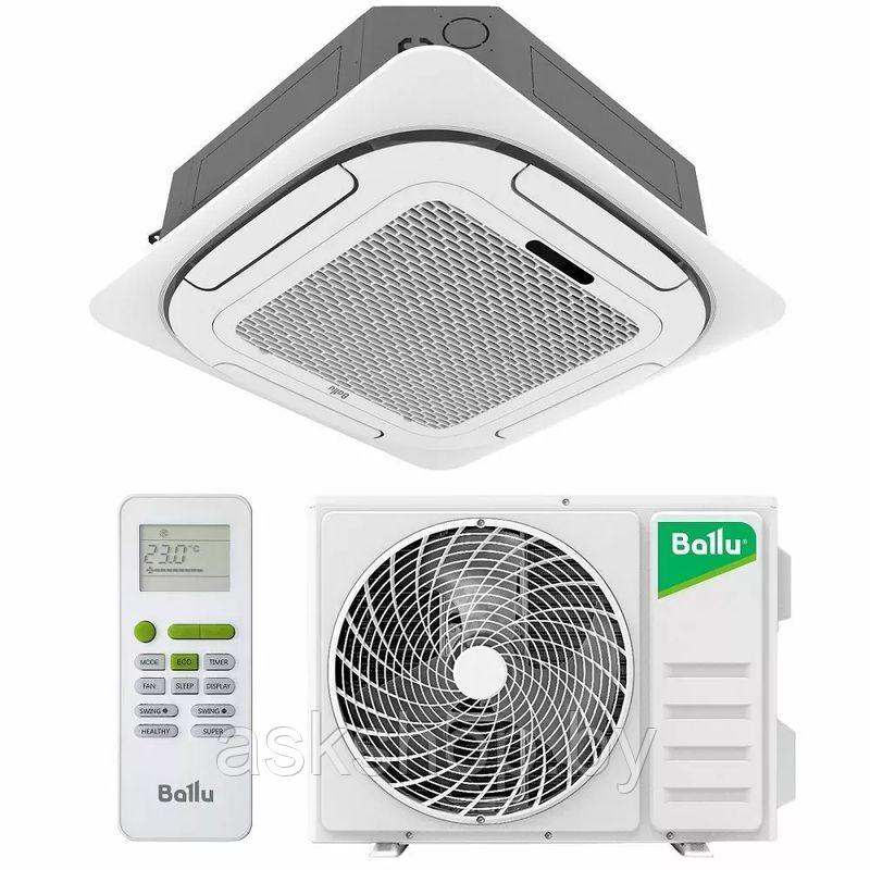 Комплект Ballu BLCI_C-48HN1_24Y кассетного типа, трубы 3/8 + 5/8