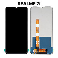 Экран для Realme 7i c тачскрином, черный