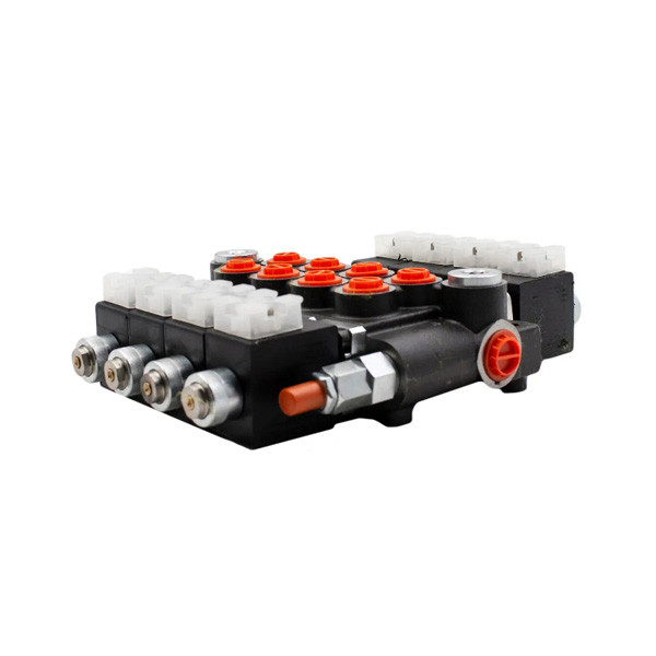 Гидрораспределитель электромагнитный четырехсекционный Z80 24в