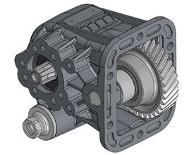 Коробка отбора мощности 00107100137 для КПП IVECO 2840.6