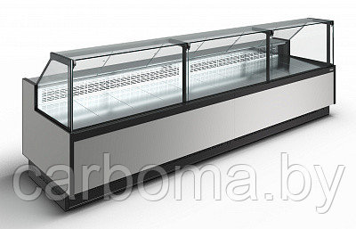 Холодильная витрина Сarboma Bavaria 4 GC110 SM 3,75-1 (с боковинами) версия 2.0  0...+7