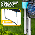 Батут Sundays Favorite 14FT 427 см с сеткой и лестницей, фото 5