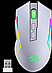 Беспроводная игровая мышь с RGB подсветкой Trident белый Redragon 8000DPI, фото 6