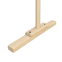 Швабра деревянная усиленная (плоское основание 50 см)