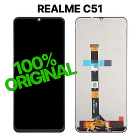 Экран для Realme C51 Original 100% c тачскрином, черный