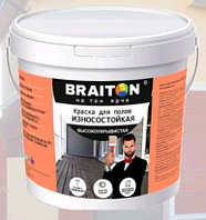 Краска водно-дисперсионная фасадная BRAITON для полов Износостойкая