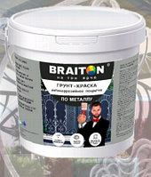 Грунт-краска ВД антикоррозийное покрытие по металлу BRAITON