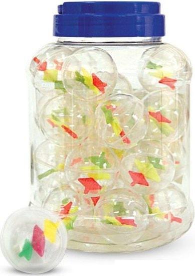 Игрушка для кошек Triol Мяч прозрачный 3853 d 4,5 см 25 штук
