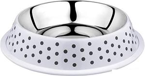 Миска Duvo Plus Деко 13825/DV (белый в черный горох)